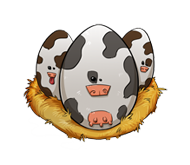 Яйцо призыва коровы